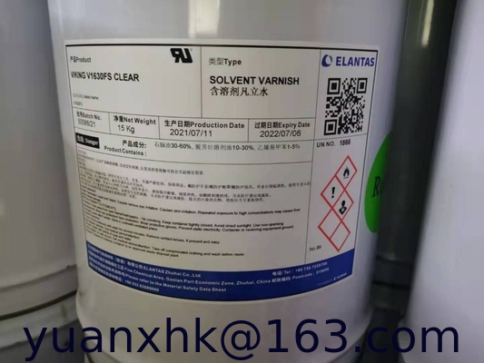 VIKING V1630FS CLEAR  Air Dry Solvented Varnish Electrical Insulation system Dip & Bake / Spray / Brush