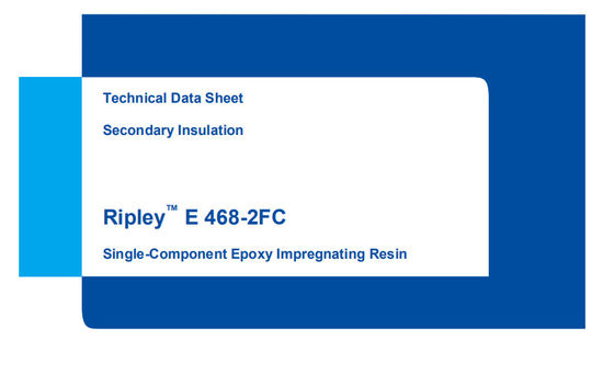 ELANTAS E 468-2FC Single-Component Epoxy Impregnating Resin 240℃